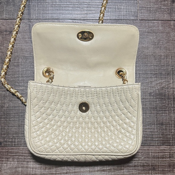 Bally Ivory Quilted Crossbody Bag - Picture 7 of 13